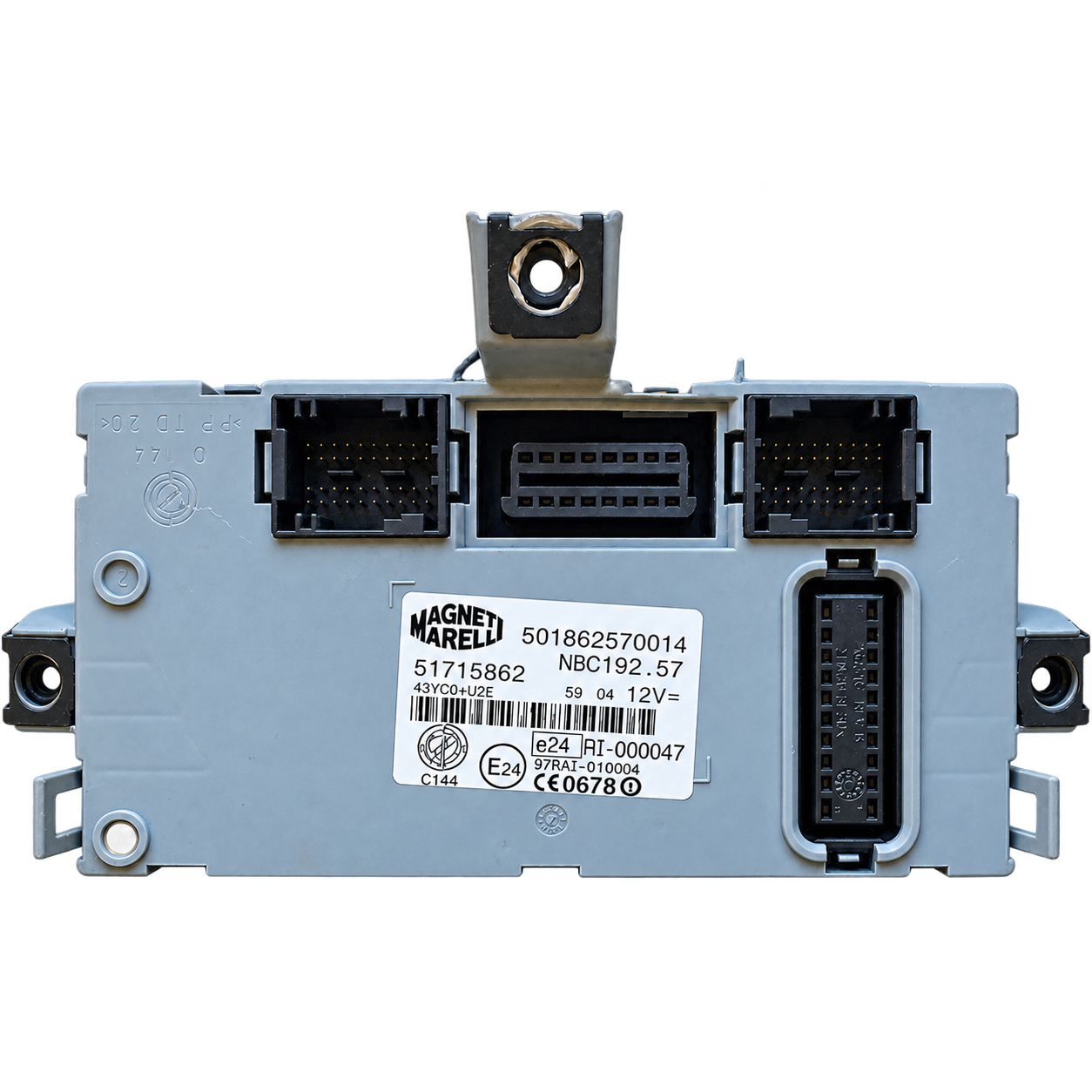 Abarth / Alfa Romeo / Fiat / Iveco Marelli BCM module-family reference photograph