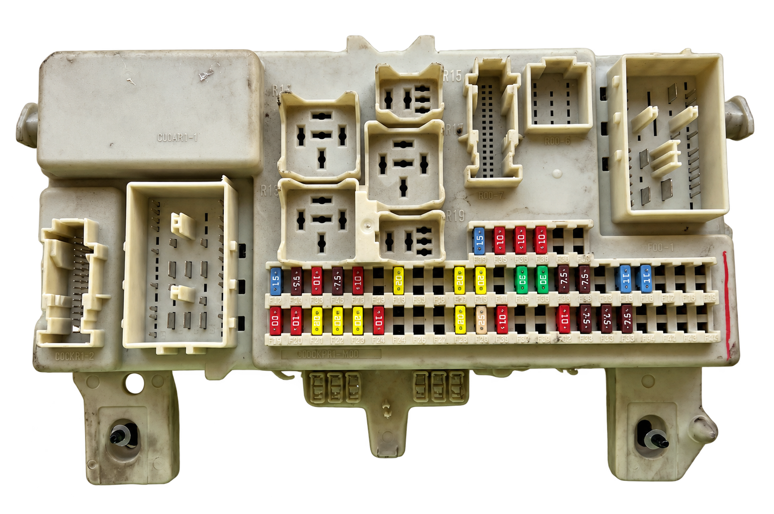 Mazda BCM module-family reference photograph