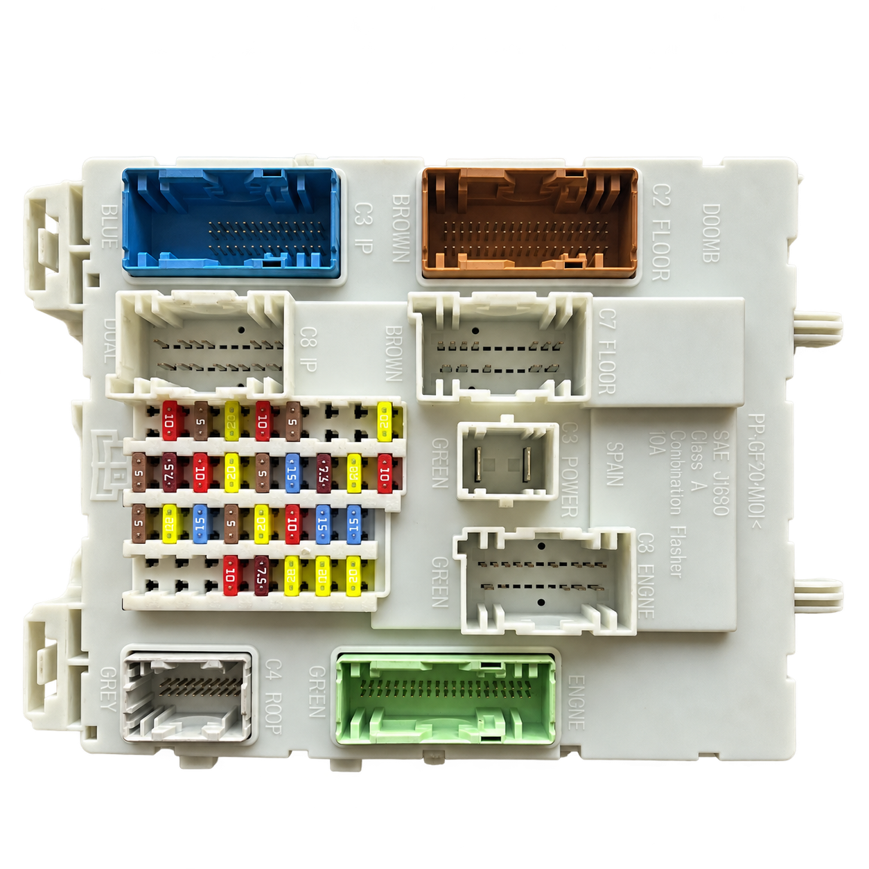 Ford Focus MK3 / Kuga FoMoCo BCM module-family reference photograph