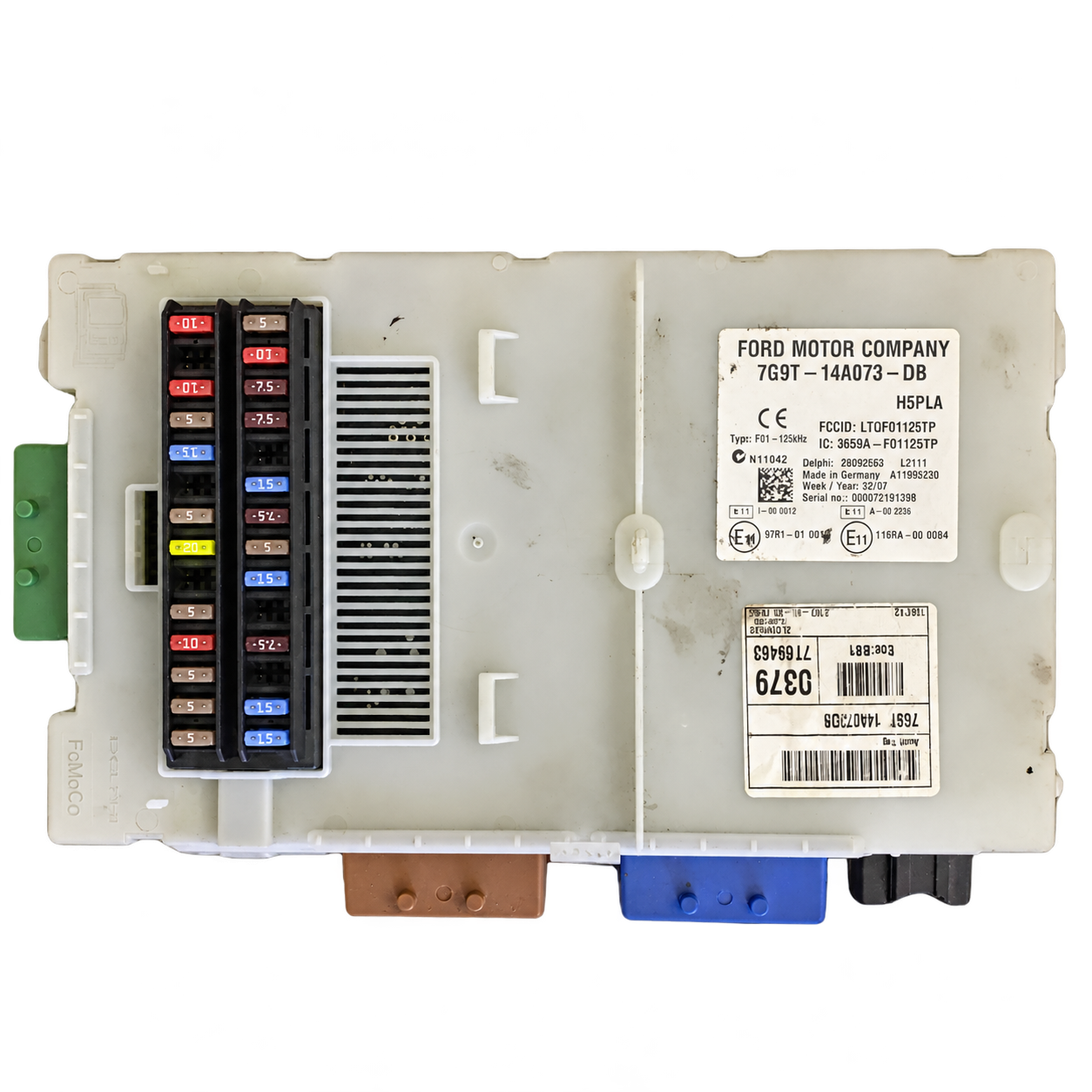 Ford Mondeo Delphi 6G9T / 7G9T BCM module-family reference photograph
