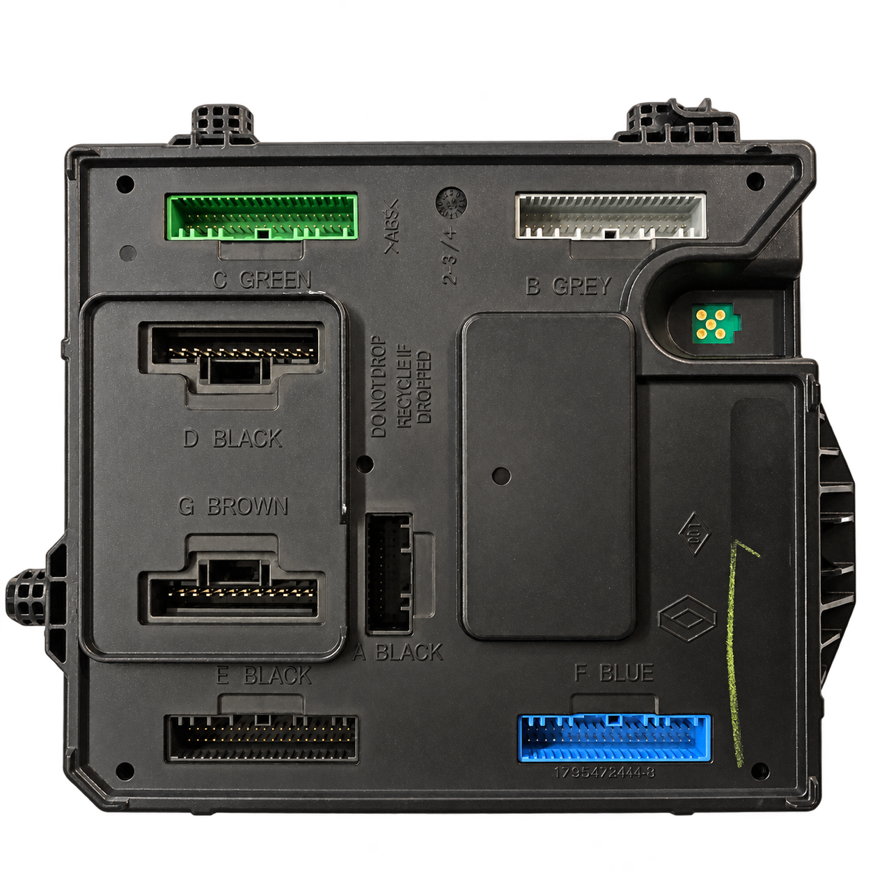 Renault Continental BCM X95 module-family reference photograph