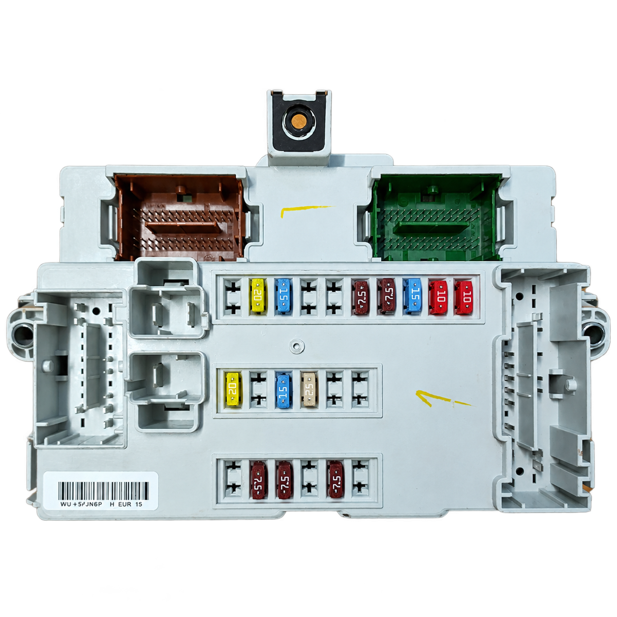 Jeep Cherokee BCM module-family reference photograph