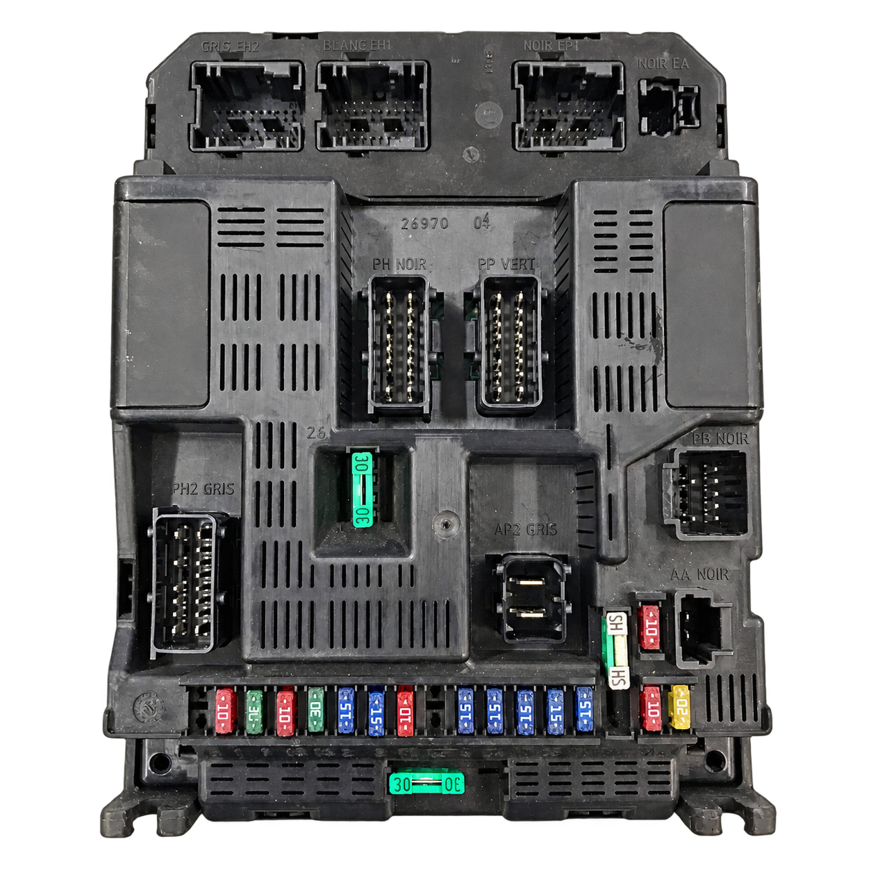 Citroen / Peugeot Valeo G0X BSI module-family reference photograph