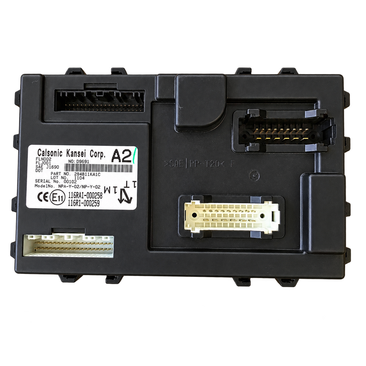 Nissan Calsonic Kansei Fusebox BCM module-family reference photograph