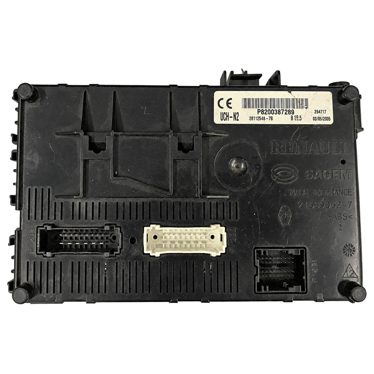 Renault Clio Sagem UCH N2 / N3 module-family reference photograph
