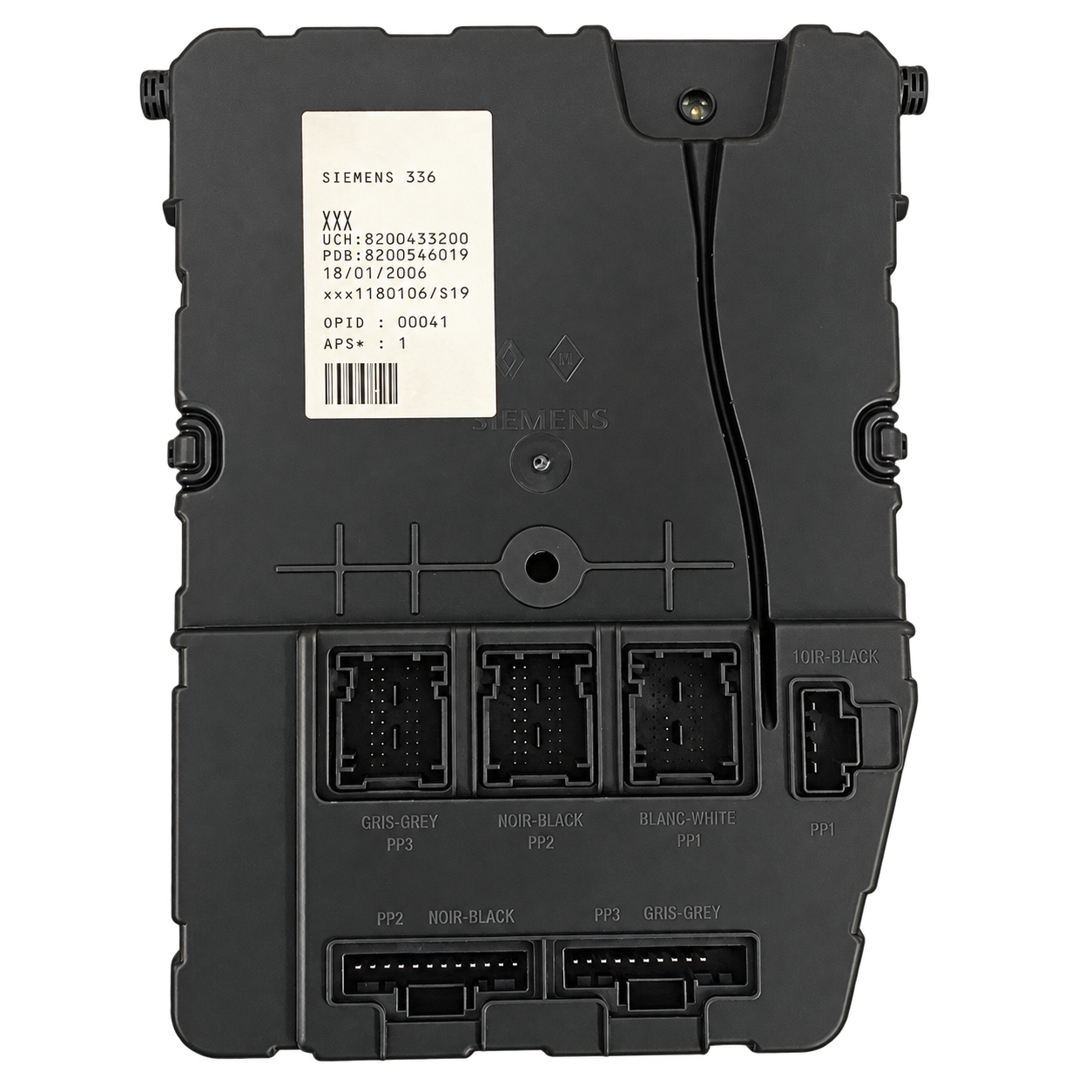 Renault Megane / Scenic UCH N2 module-family reference photograph