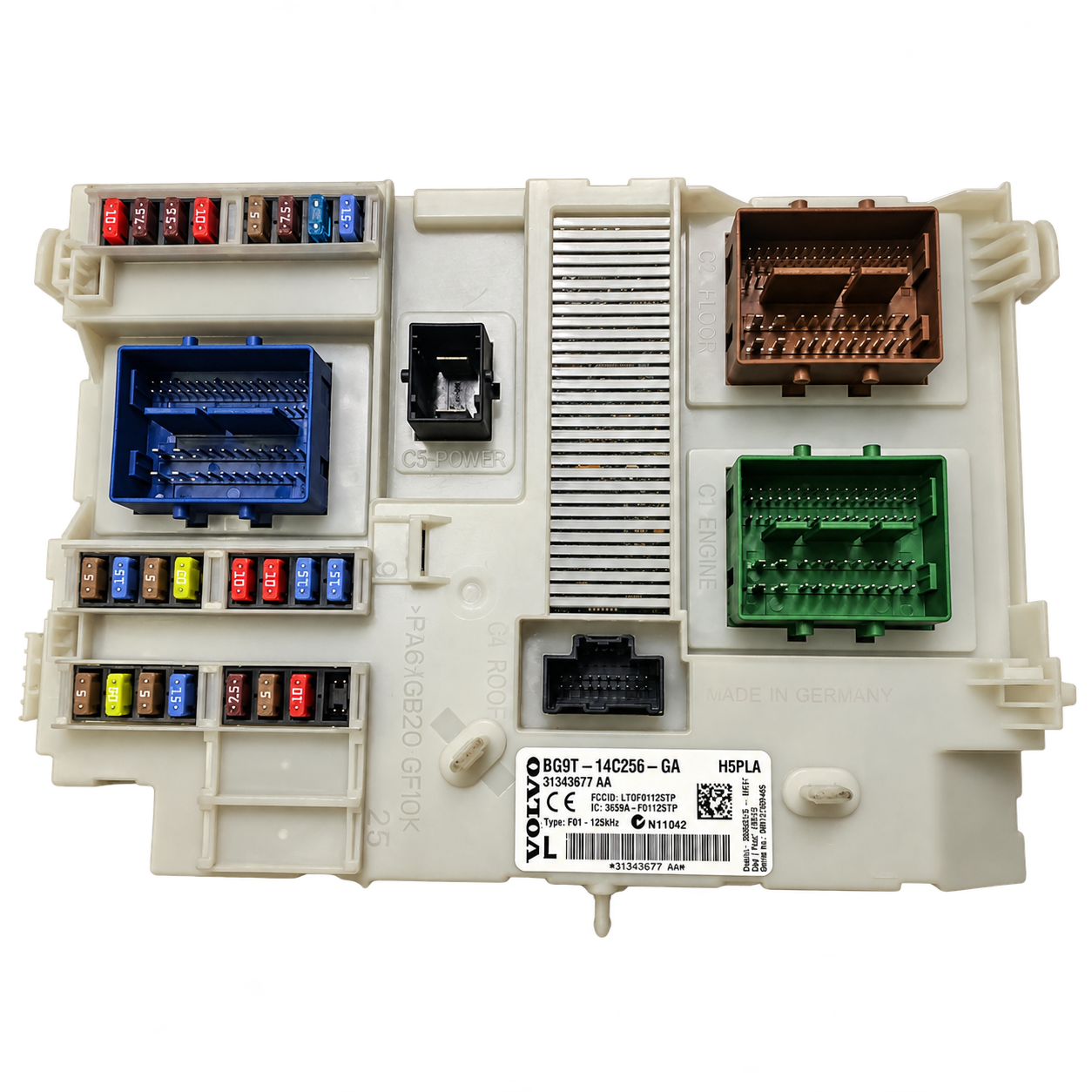 Volvo V60 / S60 / XC60 Delphi CEM module-family reference photograph