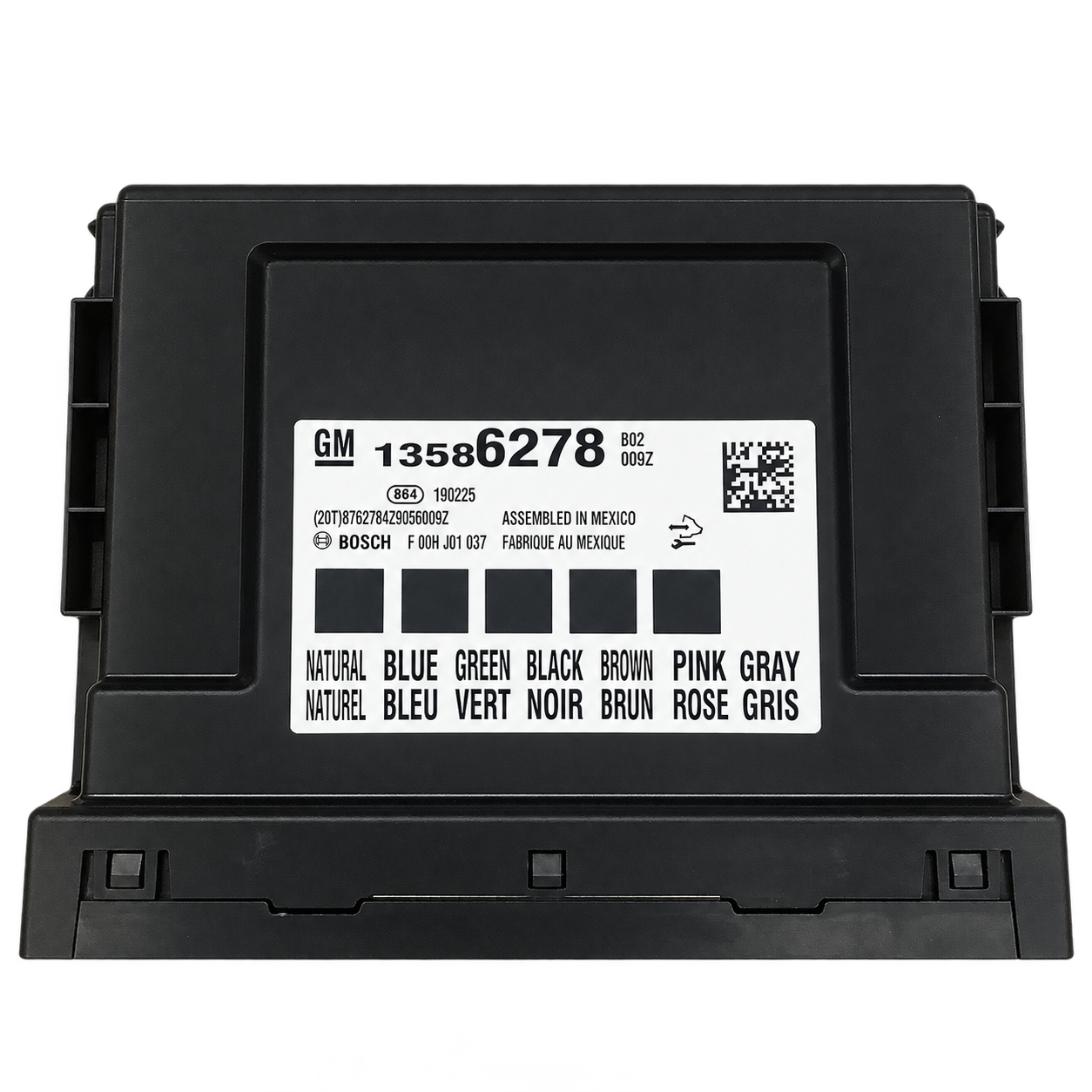 Chevrolet / Opel / Vauxhall Bosch BCM module-family reference photograph