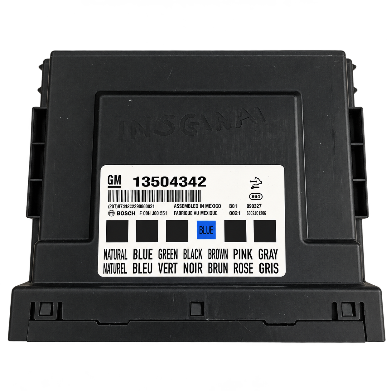 Vauxhall / Opel Insignia Bosch BCM module-family reference photograph